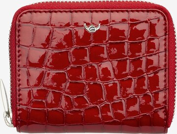 GOLDEN HEAD Wallet 'Cayenne' in Red: front