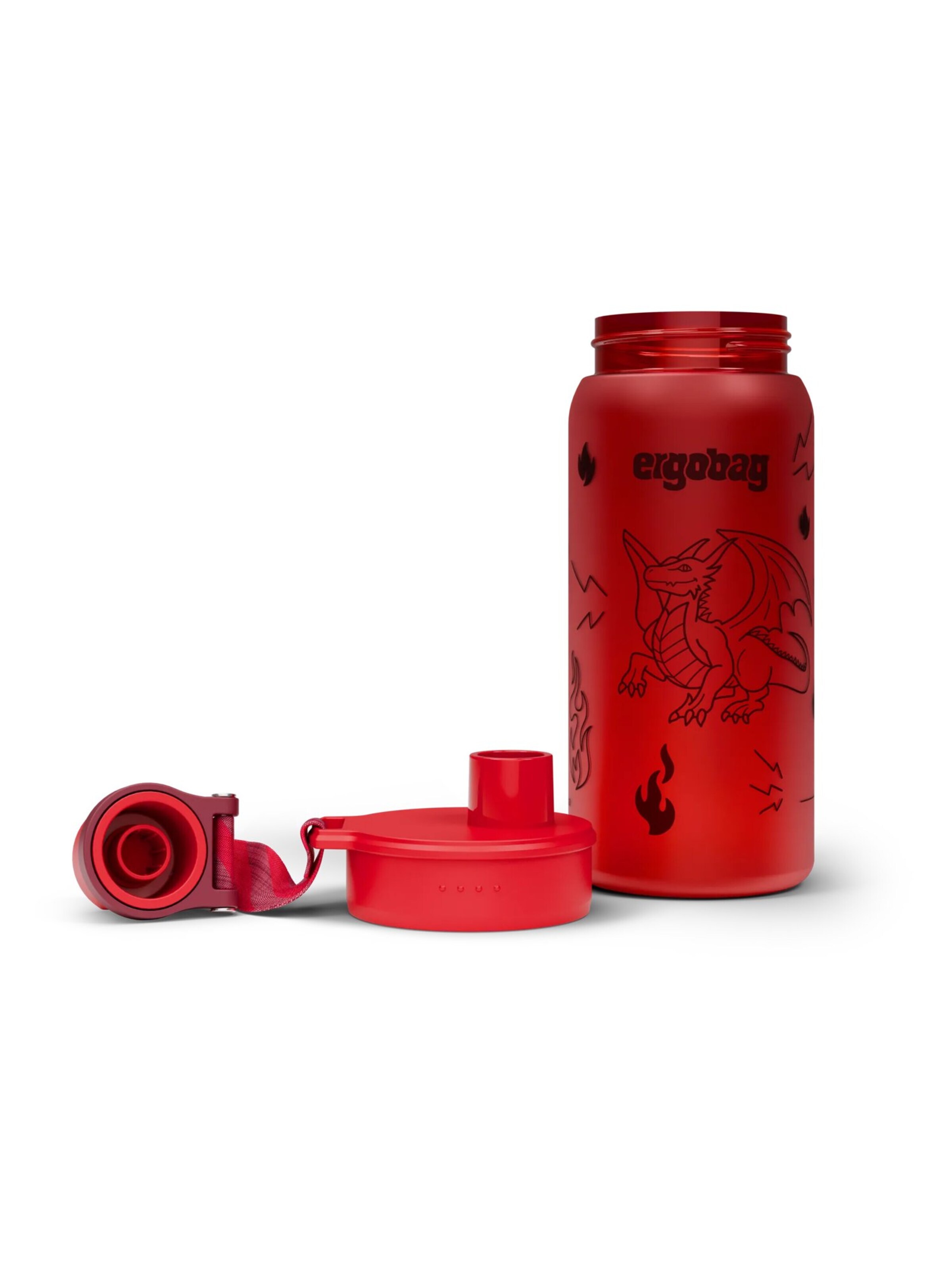 ergobag Trinkflasche 'Trinkflasche Trinkflasche'‌‌‌ in Rot