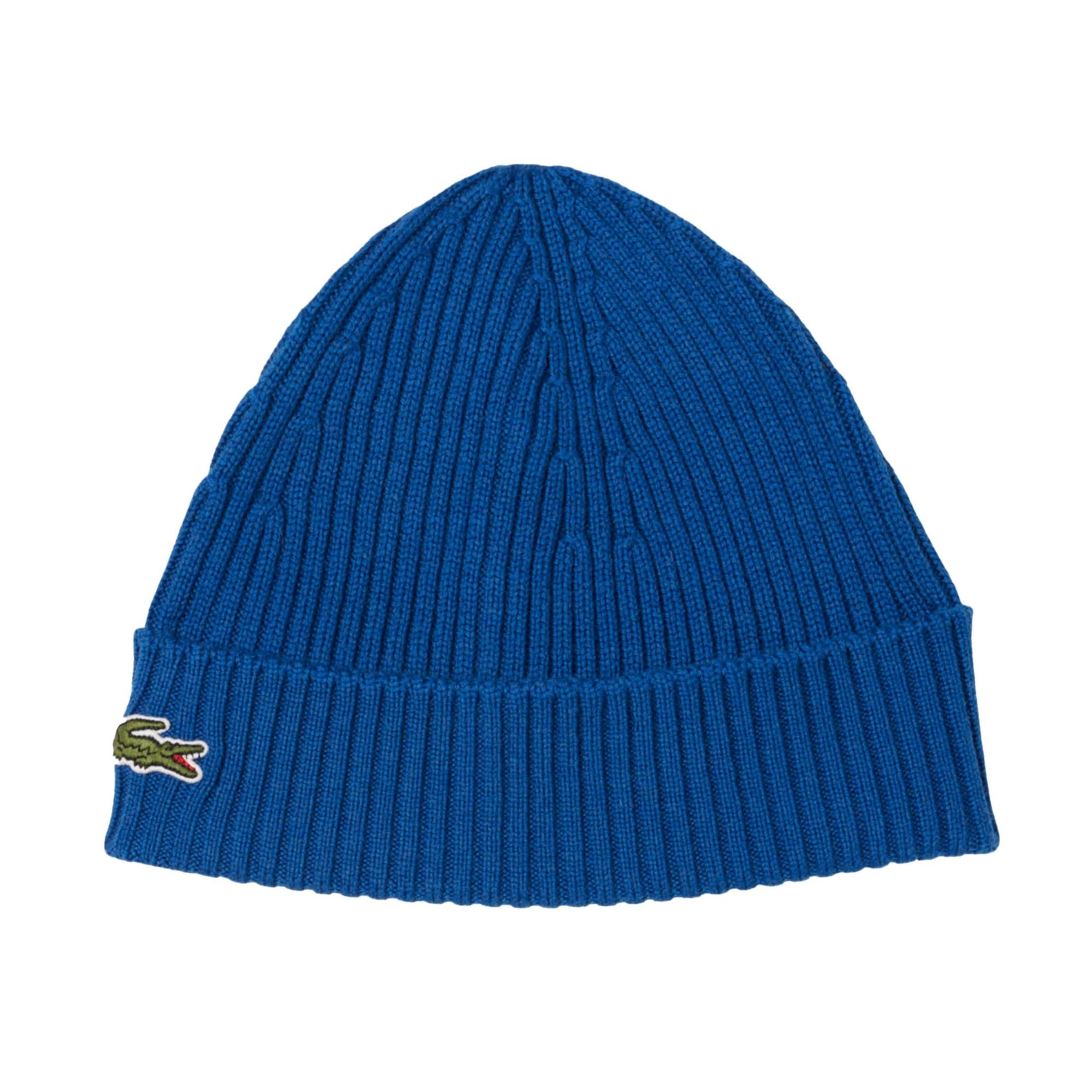 LACOSTE Beanie in Blue: front