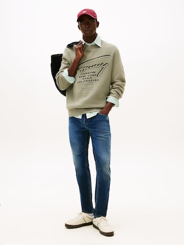 Coupe slim Jean 'Austin' Tommy Jeans en bleu