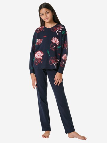 Pyjama ' Nightwear 3 ' SCHIESSER en bleu : devant