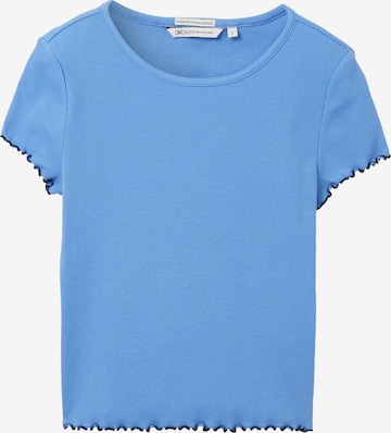 TOM TAILOR DENIM T-Shirt in Blau: predná strana