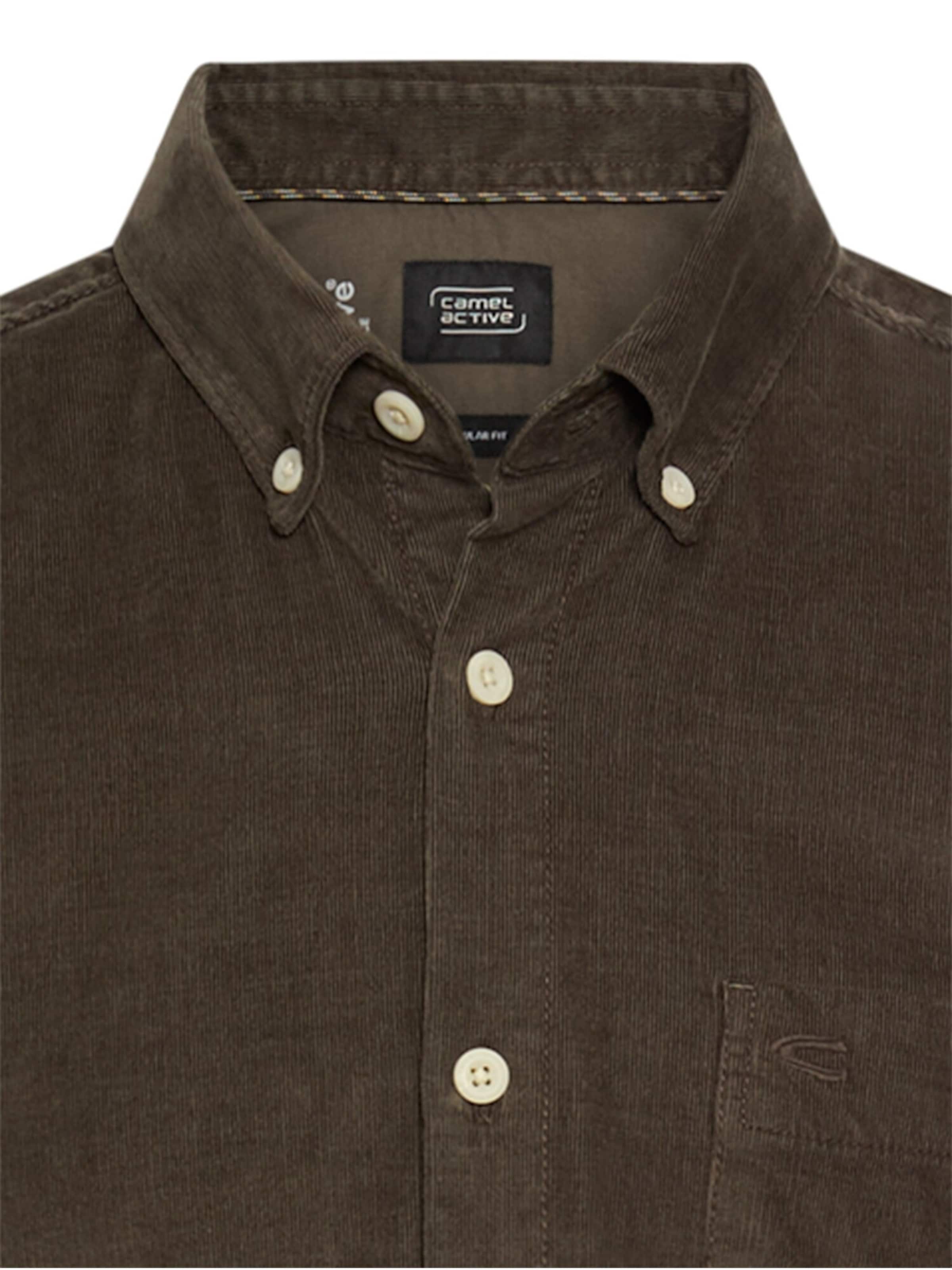 CAMEL ACTIVE Regular Fit Hemd in Braun