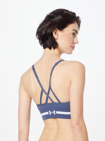 UNDER ARMOUR Bustier Sport-BH in Grau