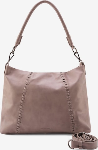 FREDsBRUDER Shoulder Bag 'Calm' in Grey: front