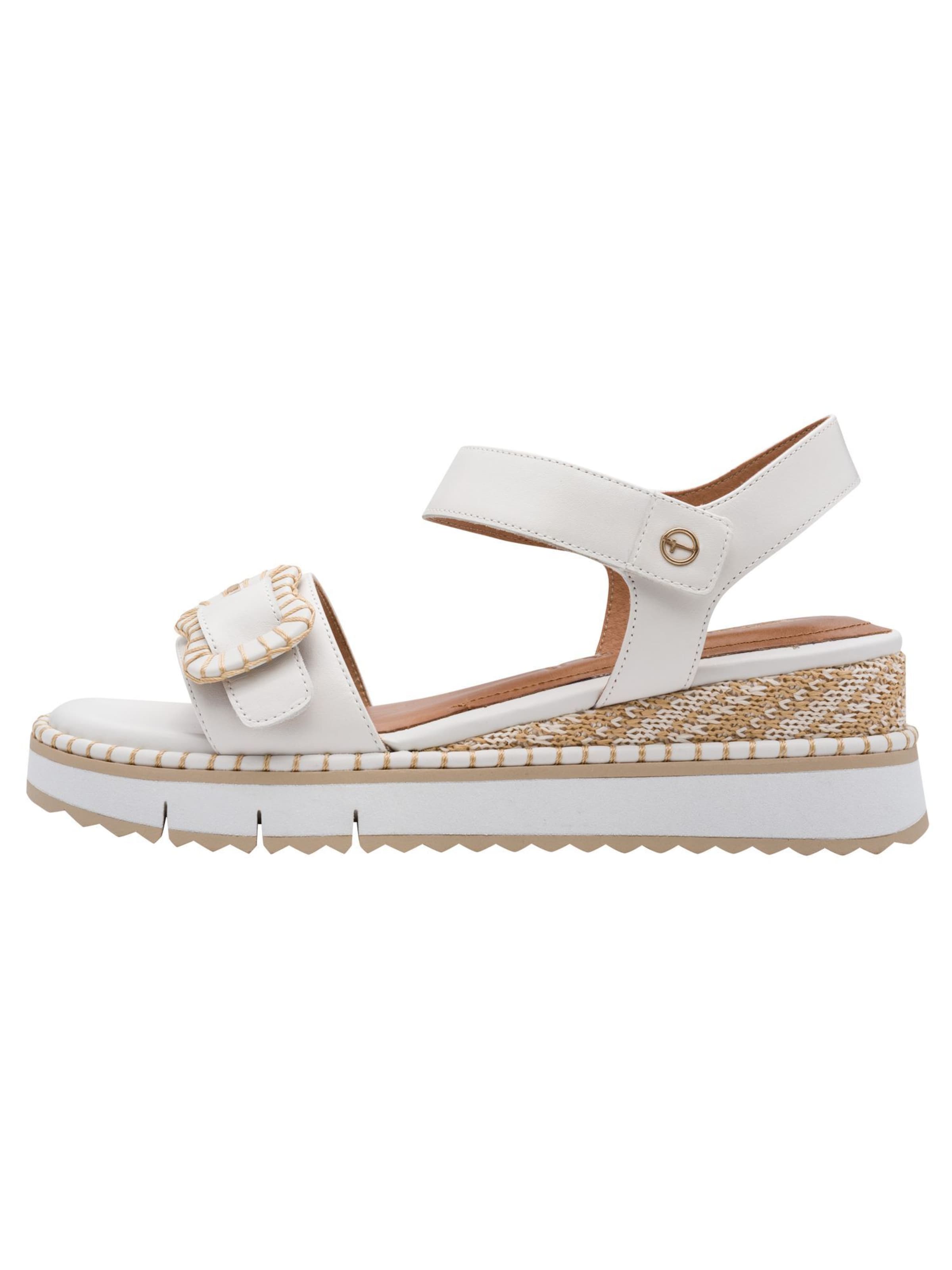 Sandales Tamaris en blanc