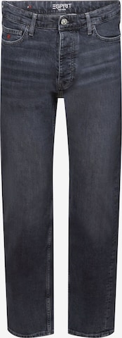 ESPRIT Tapered Jeans in Black: front