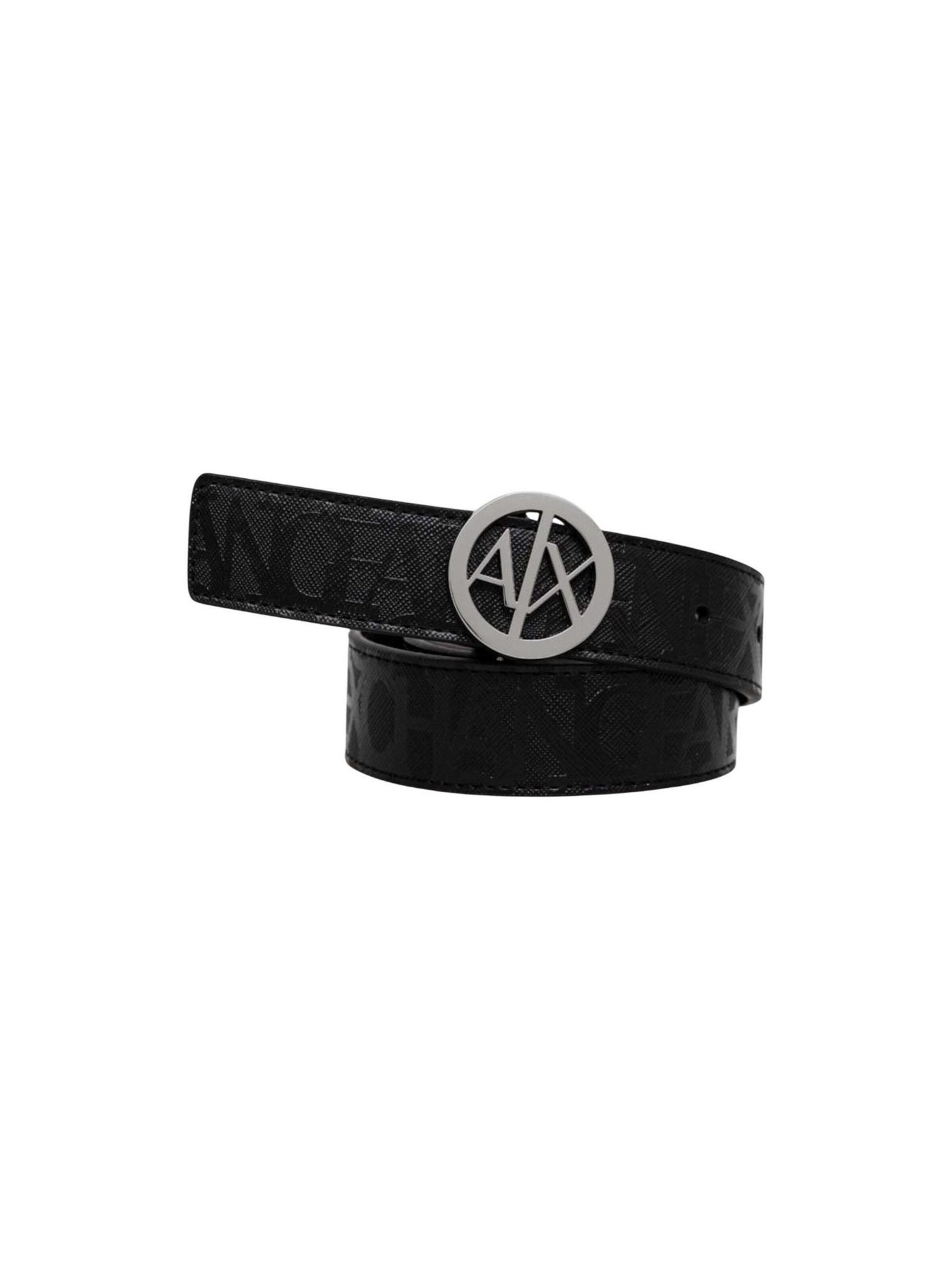 Cintura '941153 CC757' di ARMANI EXCHANGE in nero: frontale