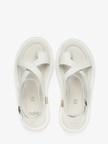 Estro Sandaal '22-21' in Beige