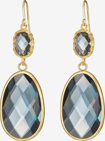 Lulu & Jane Ohrringe in Gold: Vorderseite