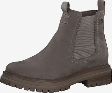 s.Oliver Ankle Boots in Grey: front