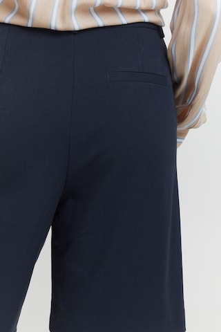 ICHI Loosefit Broek 'PIXI' in Blauw