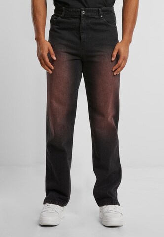 Karl Kani Regular Jeans in Black: front