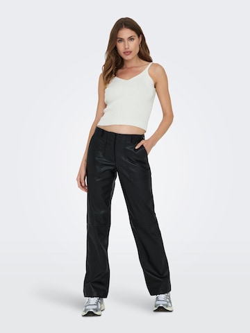 ONLY Regular Pants 'IDINA' in Black