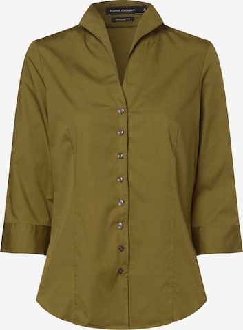 Franco Callegari Blouse in Groen: voorkant