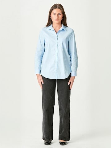 TEESHOPPEN Shirt ' Ida ' in Blau