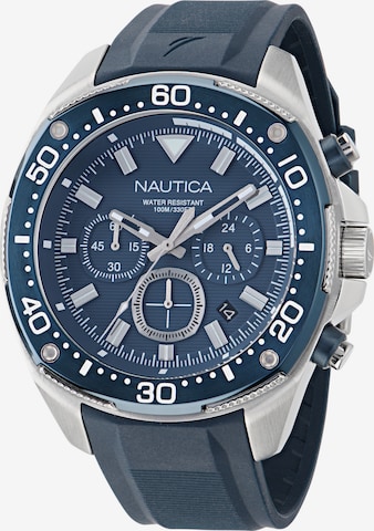 NAUTICA Uhr ' NCT BLUESAIL ' in Blau: Vorderseite