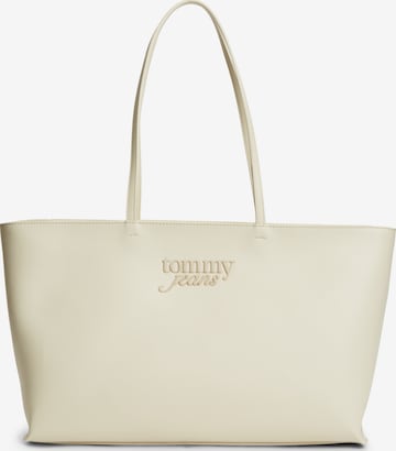 Tommy Jeans Nakupovalna torba 'MUST' | bež barva: sprednja stran