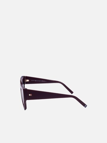 TOMMY HILFIGER Sunglasses 'Tommy Hilfiger TH 2223/S Burgundy 53/19/140 Women Sunglasses' in Red
