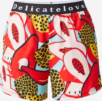 DELICATELOVE - Pantalón deportivo 'MASHA FRUITS' en Mezcla de colores: frente