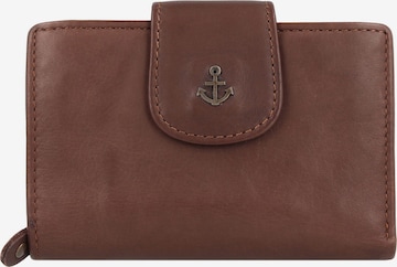 Harbour 2nd Wallet 'Anchor Love Amy' in Brown: front