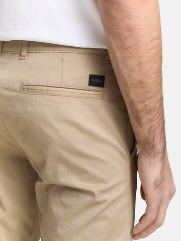 TOM TAILOR Slim fit Chino Pants 'Travis' in Beige