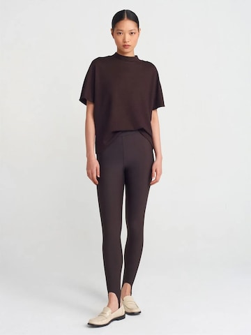 Dilvin Skinny Gamaschen in Braun