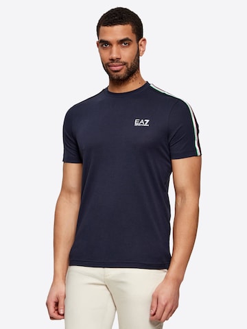 Maglietta '7M001861UB102' di EA7 Emporio Armani in blu