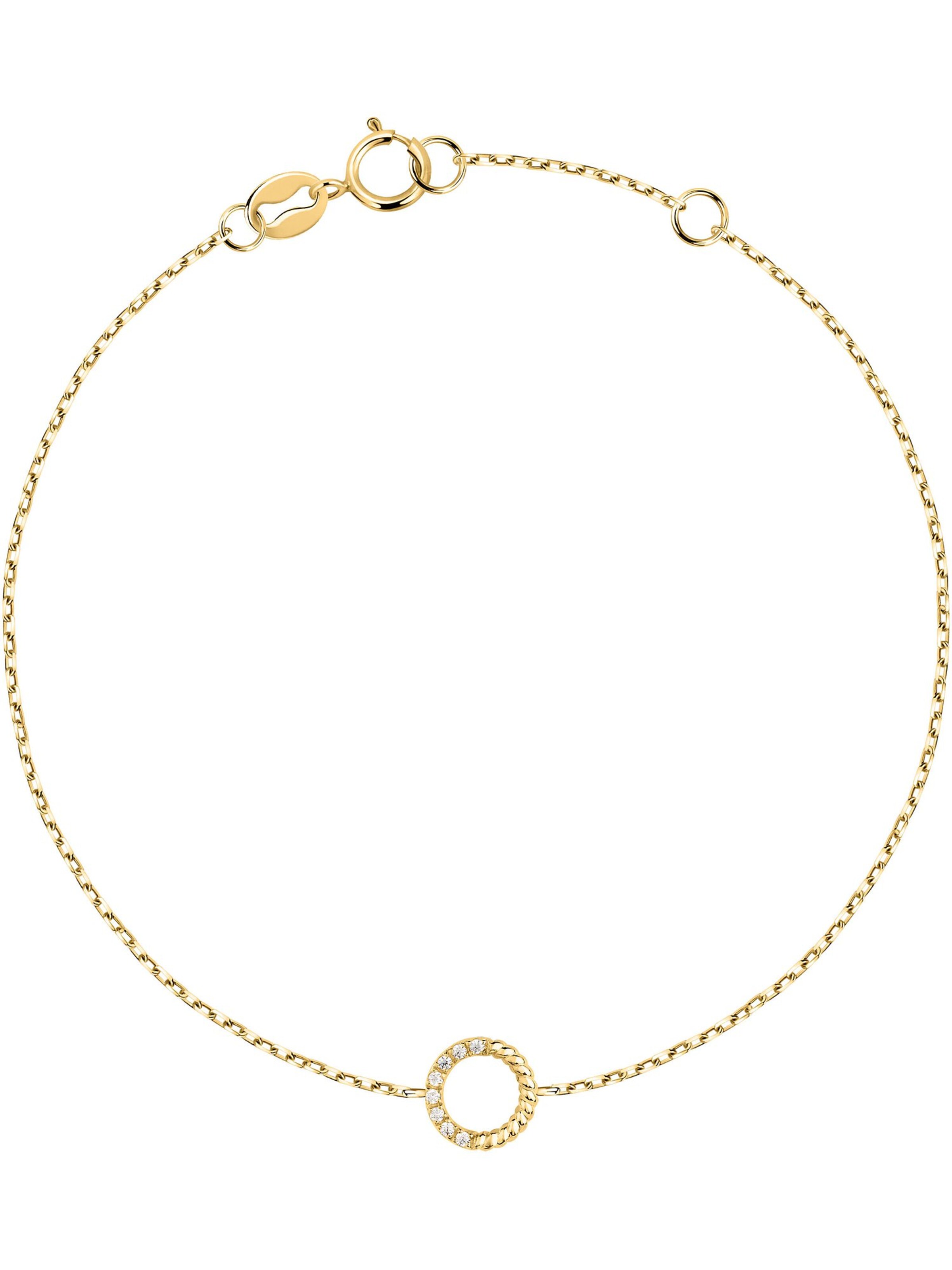 FAVS Armband in Gelb: Vorderseite