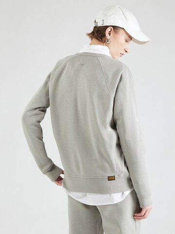 Felpa 'Premium Core 2.0' di G-STAR in grigio