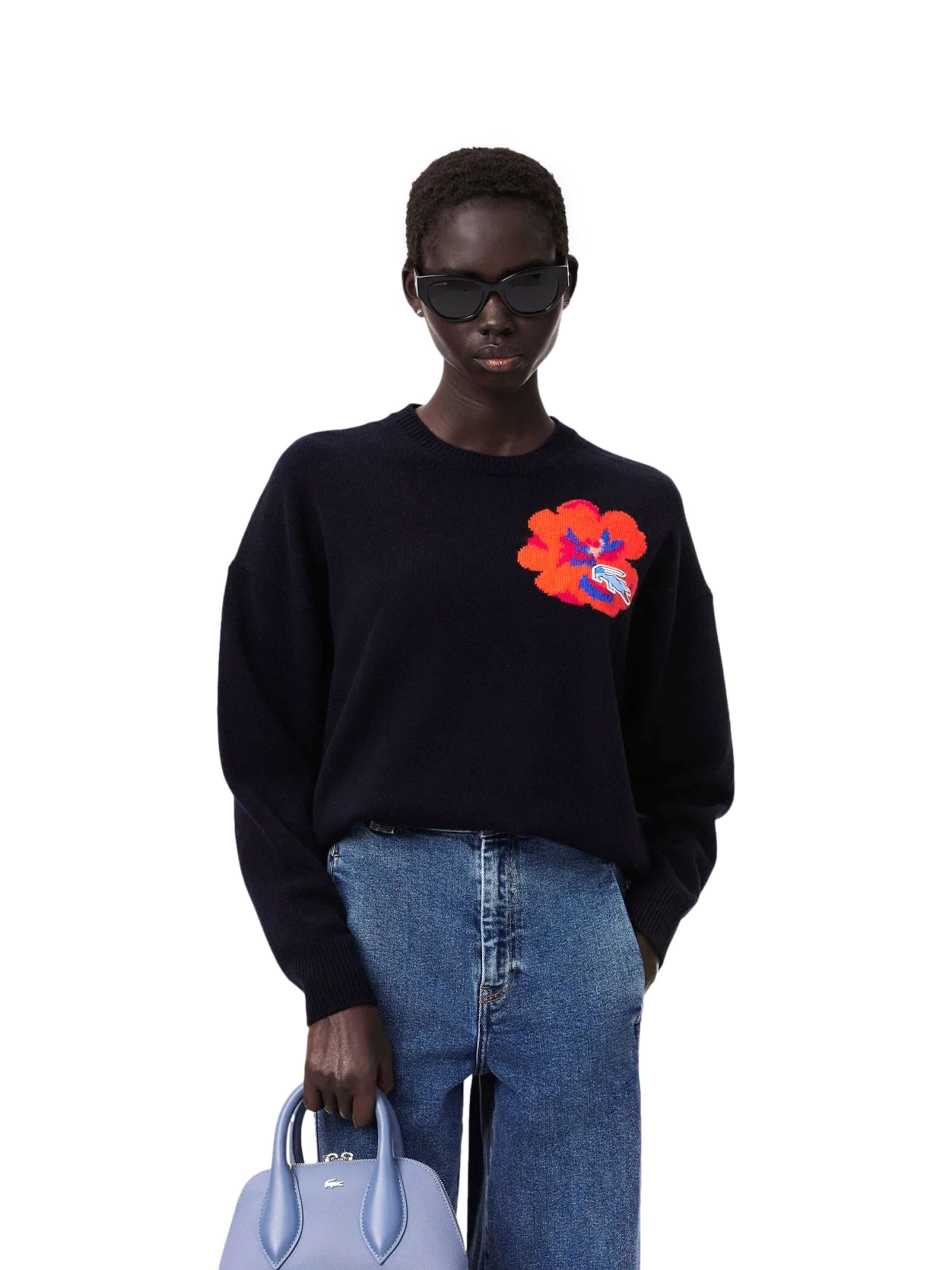 LACOSTE Pullover in Blau: Vorderseite