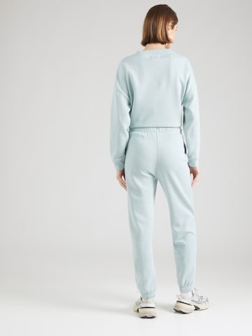 PIECES Tapered Trousers 'PCChilli' in Blue