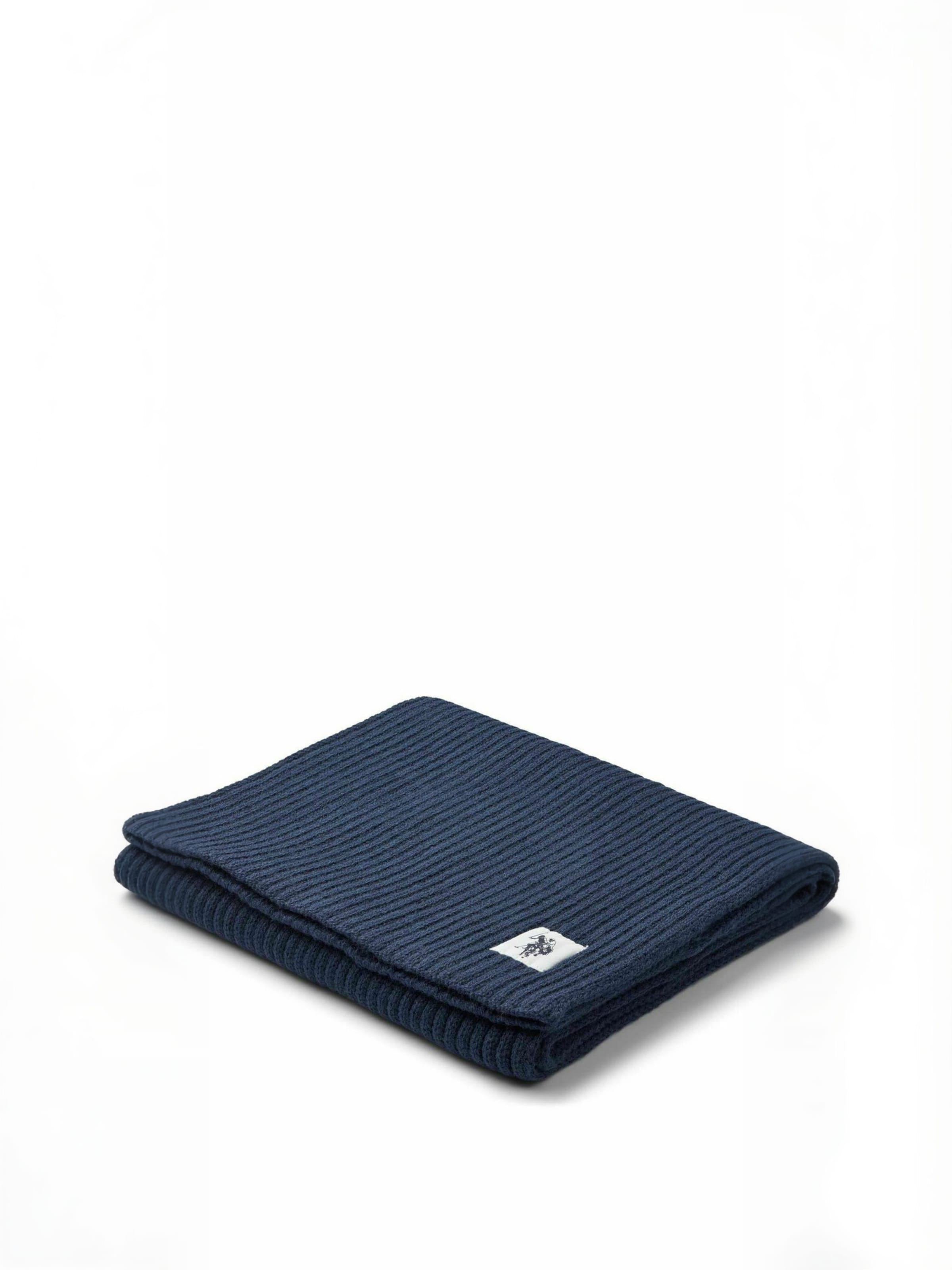 U.S. POLO ASSN. Sjaal ' UUGabi ' in Blauw: zijkant