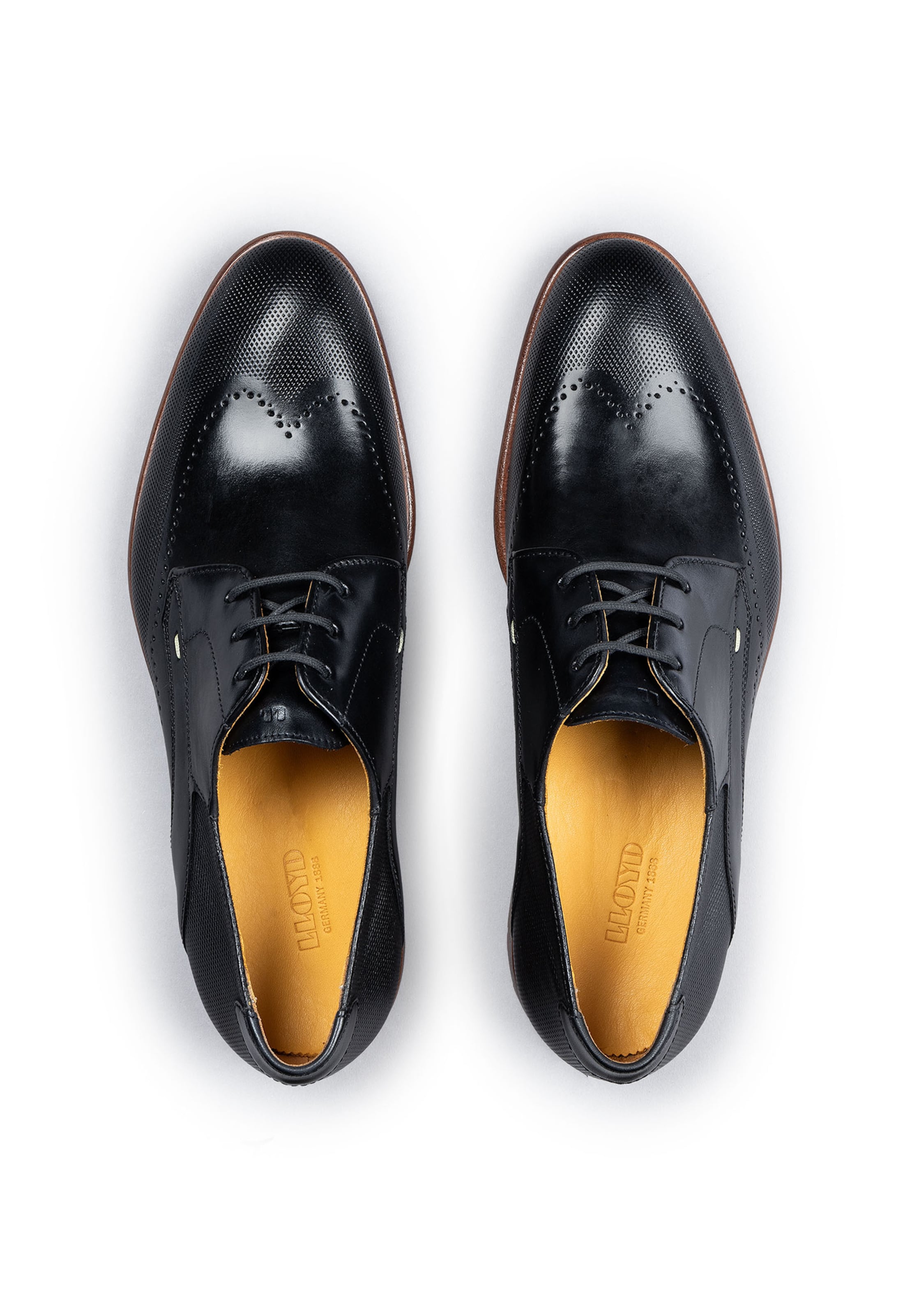 Chaussure à lacets 'Nassau' LLOYD en noir