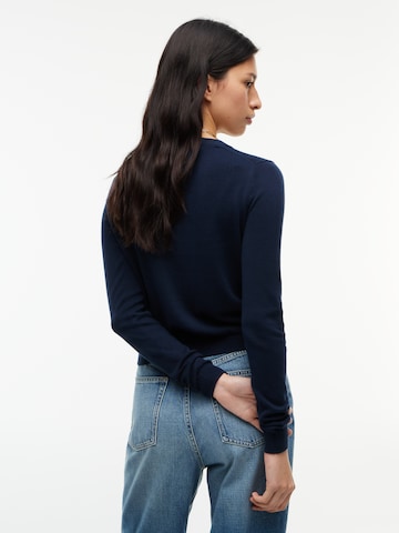 Tommy Jeans Kardigán 'ESSENTIAL' - Modrá