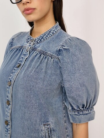 co'couture Jurk ' DeniceCC ' in Blauw