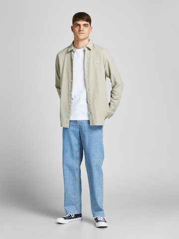 JACK & JONES Comfort Fit Hemd 'TONS' in Grün