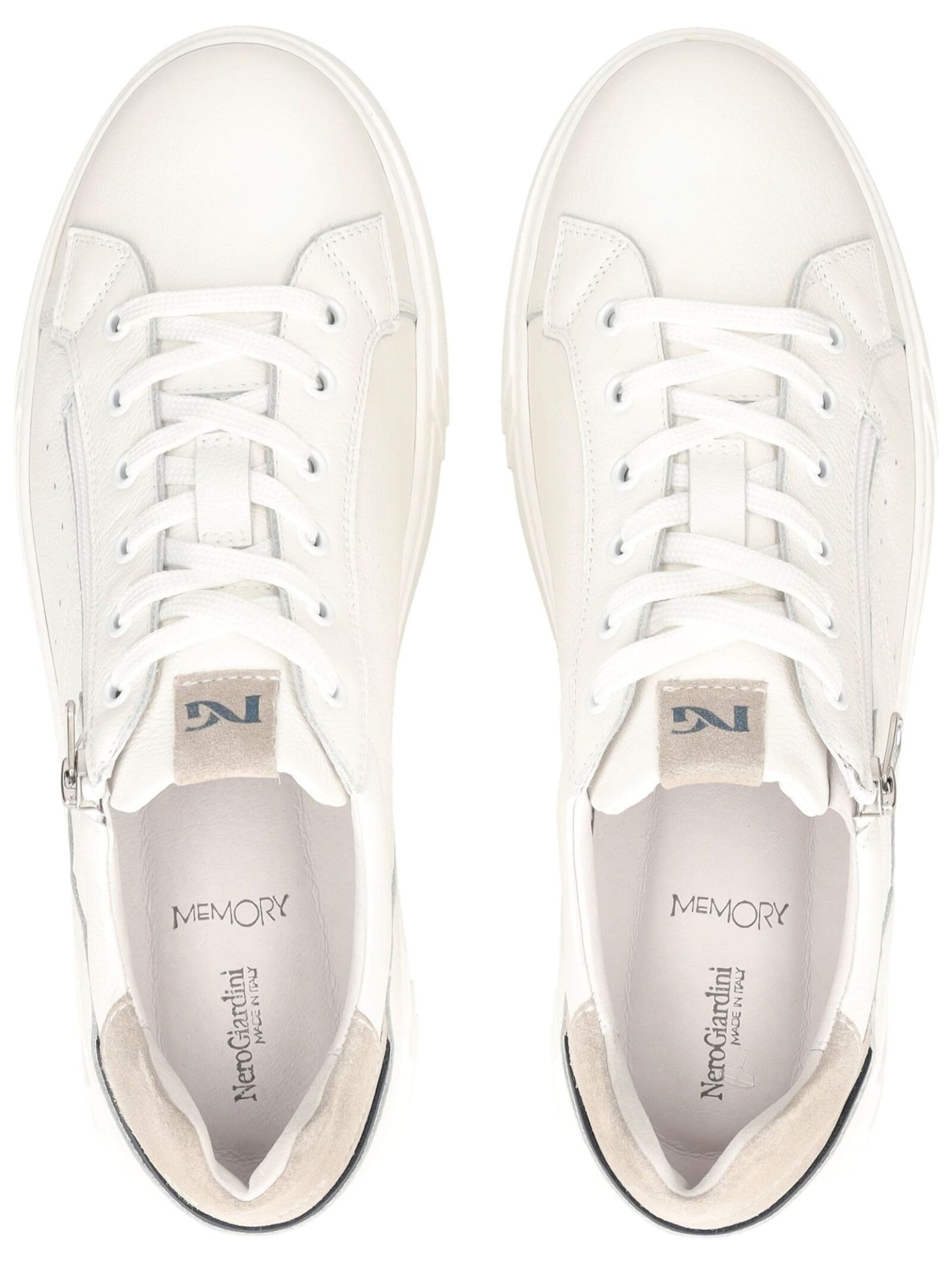 Nero Giardini Platform trainers in White