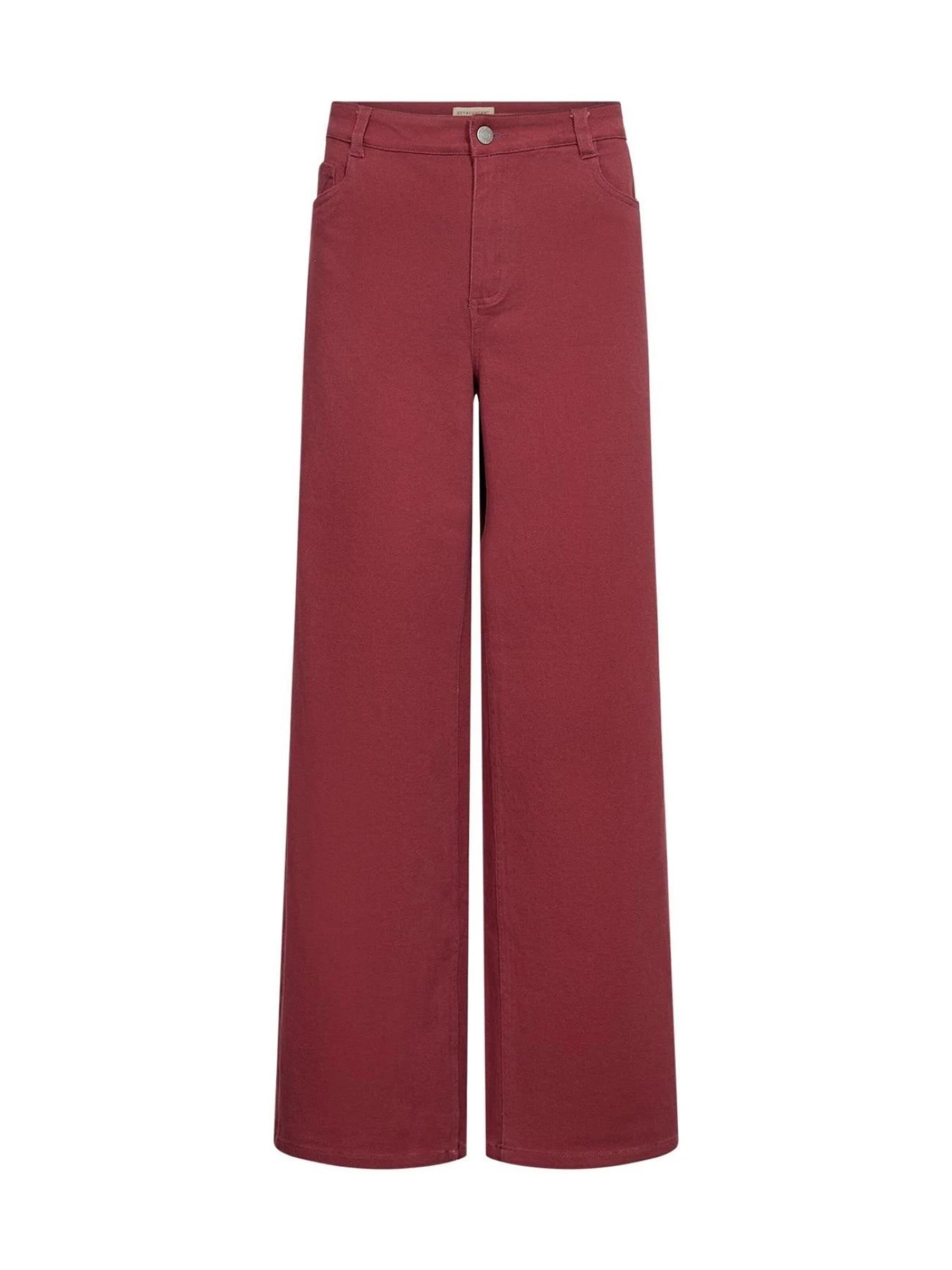 regular Pantaloni 'SC-Bess 2-B Oxblood broek' di Soyaconcept in rosso