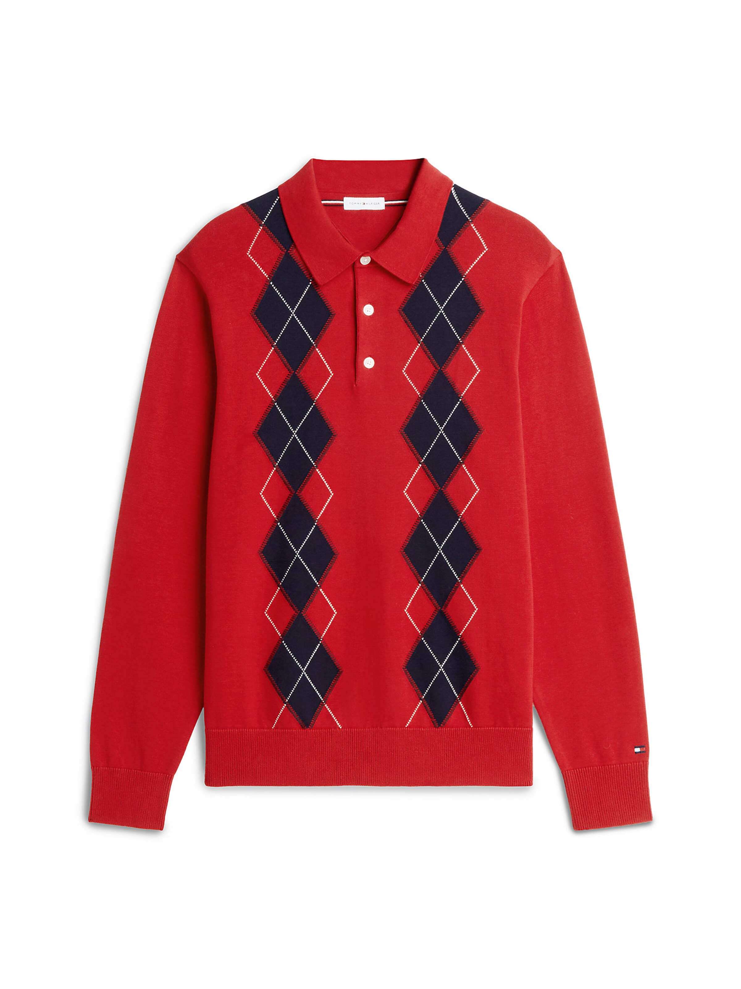 TOMMY HILFIGER Pullover in Rot: Vorderseite