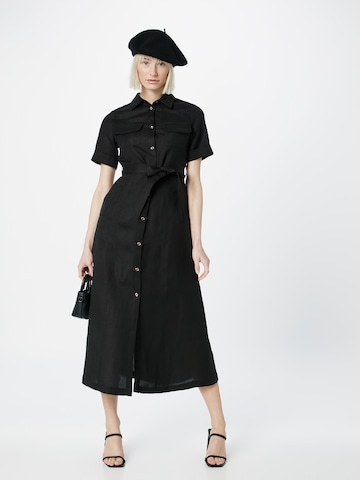 Karen Millen Sukienka koszulowa w kolorze czarny