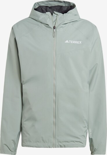 ADIDAS TERREX Outdoorjacke 'Multi 2L' in pastellgrün / weiß, Produktansicht