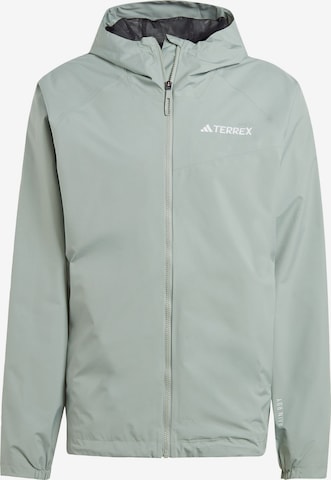 ADIDAS TERREX Куртка в спортивном стиле в Зеленый: спереди