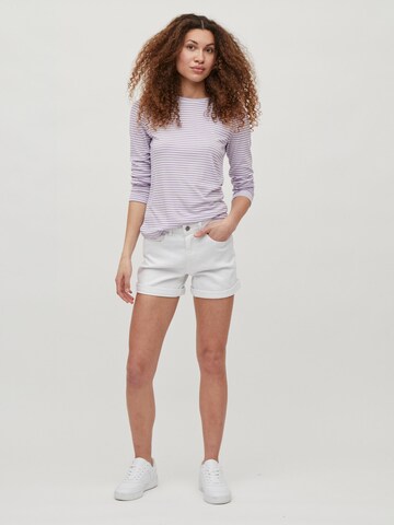 VILA Regular Shorts 'Dina' in Weiß