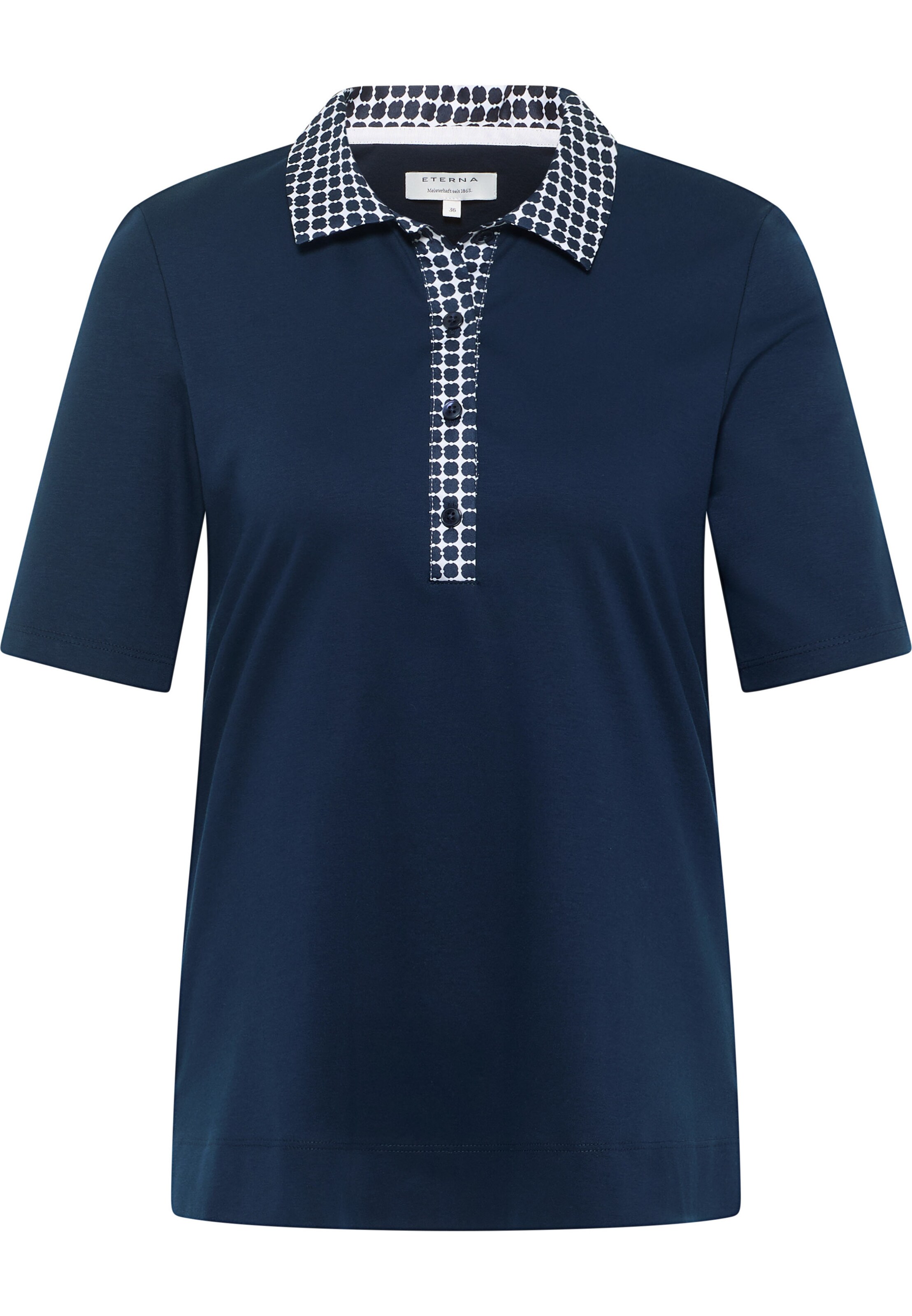 ETERNA Shirt in Blau: Vorderseite