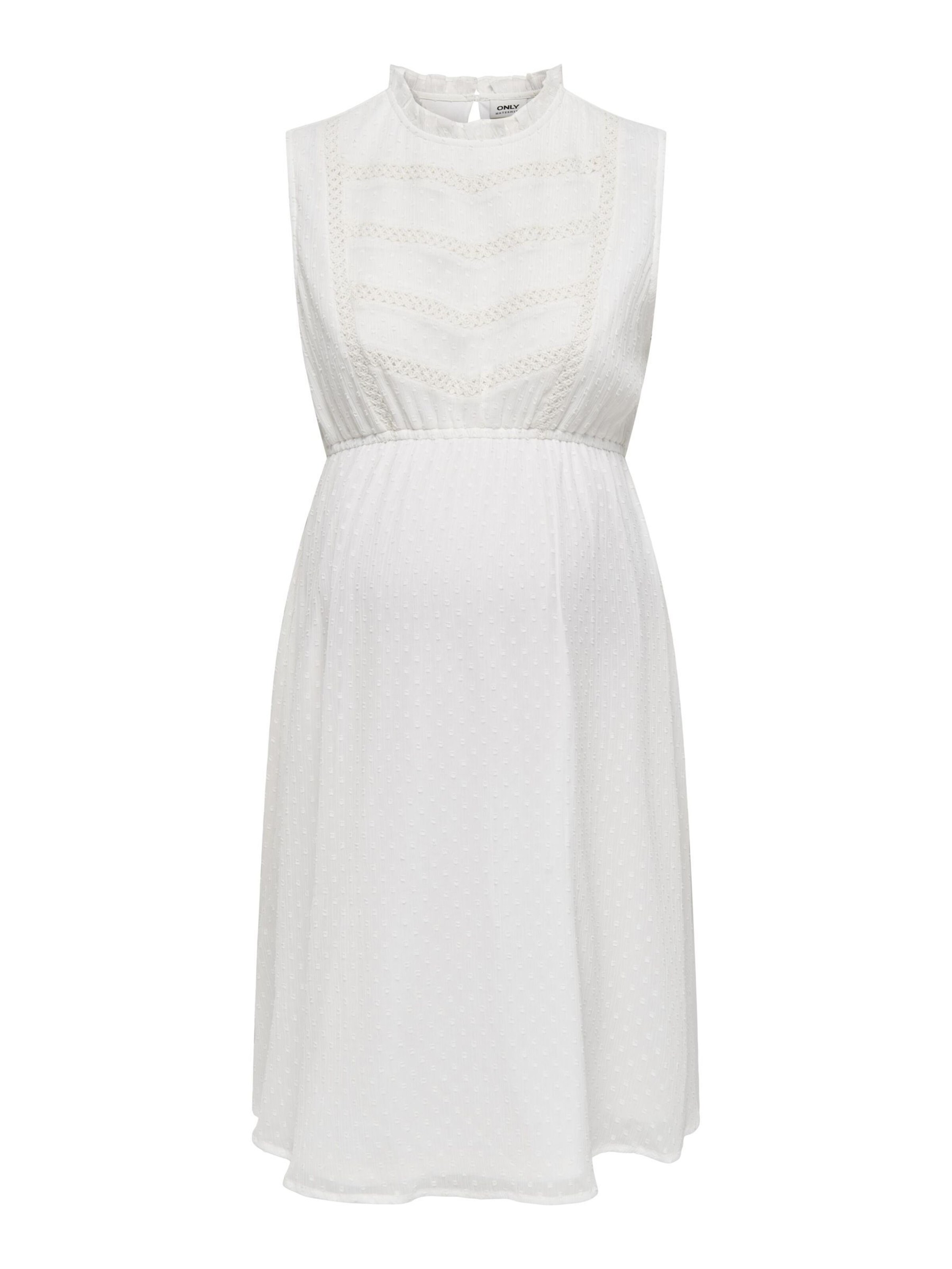 Abito di Only Maternity in bianco: frontale