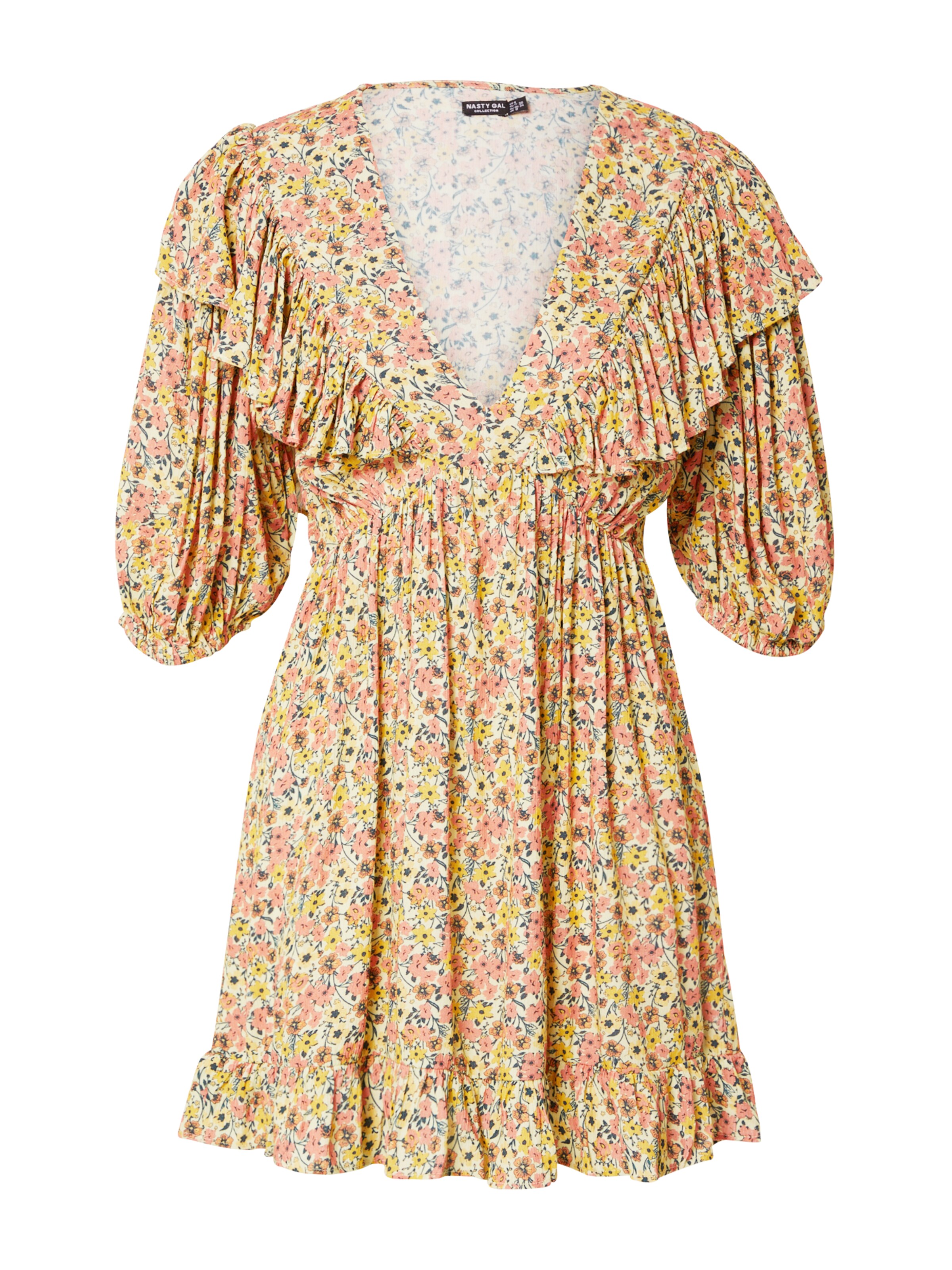 Nasty Gal Šaty - Béžová: predná strana