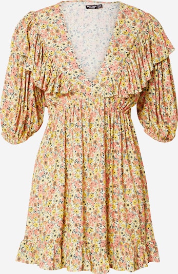 Suknelė iš Nasty Gal, spalva – smėlio spalva / geltona / persikų spalva / juoda, Prekių apžvalga