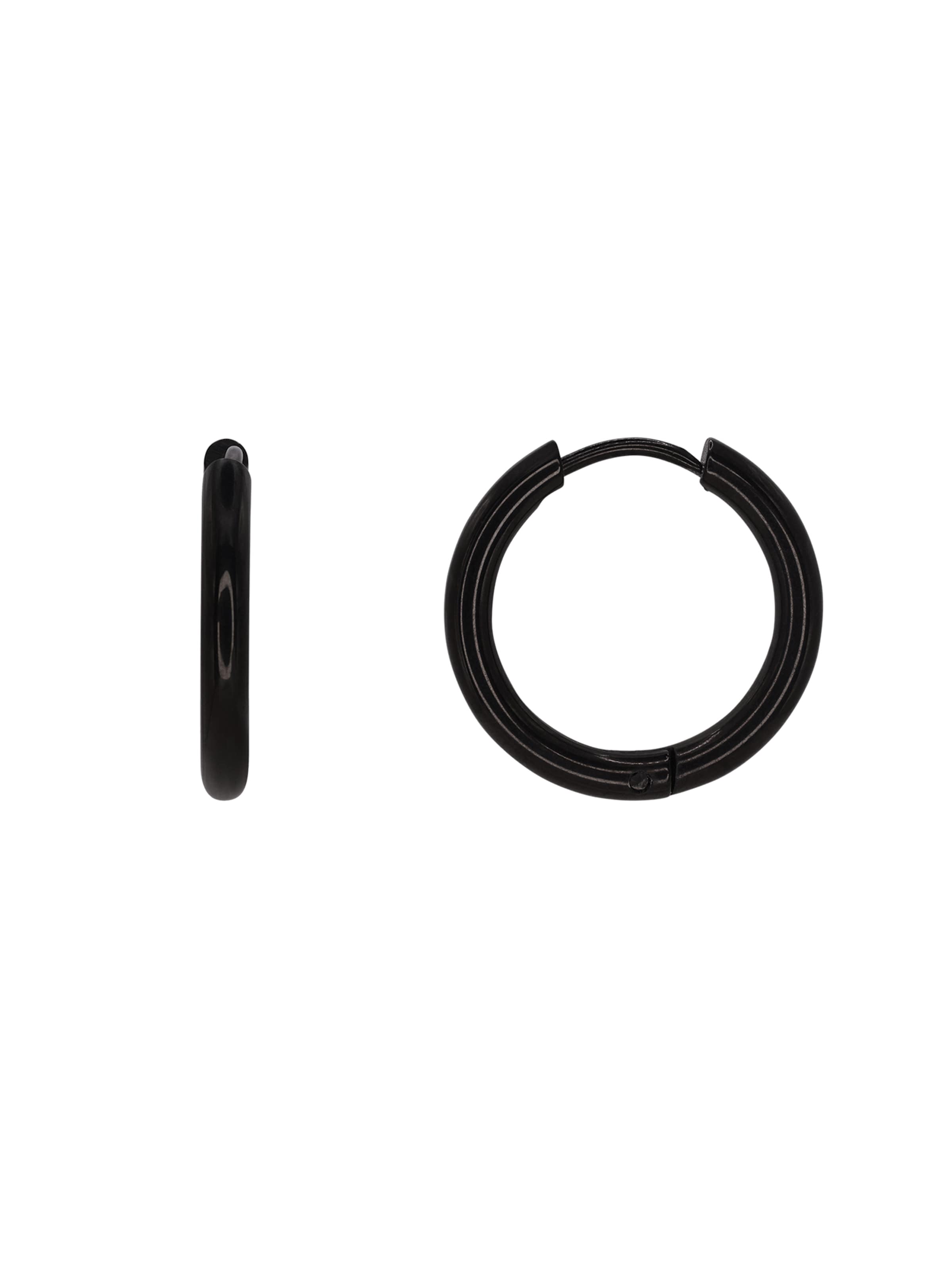 Heideman Ohrringe 'Miro' in Schwarz: Vorderseite