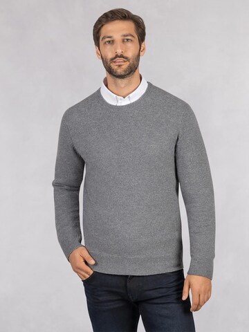 GIESSWEIN Athletic Sweater in Grey: front